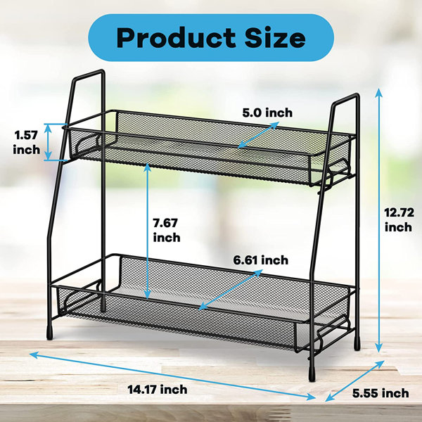 Prep & Savour Freestanding Spice Rack