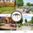 10 pi. L 12 pi. D Pavillon de jardin en bois massif