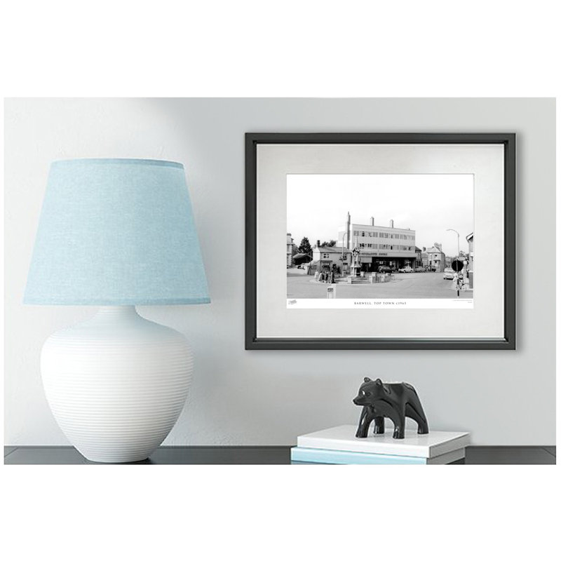 Barwell, Top Town C1965 - Single Picture Frame Print, 48.4cm H x 63.6cm W x 2.3cm D