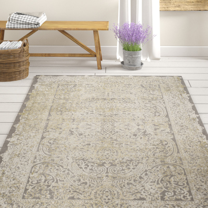 Emerie Oriental Hand Woven Area Rug, Rectangle 122 x 170 cm