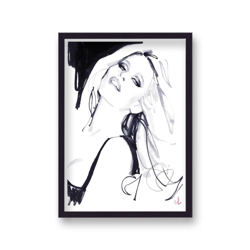 Marc Antoine Coulon Eva Herzigova Couture Print - Single Picture Frame Print