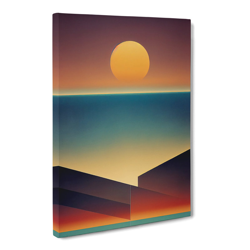 Giuliano Sunset Conceptual Vol.1 - Wrapped Canvas, 50cm H x 35cm W x 3cm D