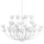 Dogwood 6-Light Chandelier, Antique Brass-1692808127