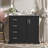 Bathroom Vanity With Ceramic Sink-441649452