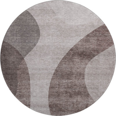 Premium Machine Washable Arnette Mocha Rug