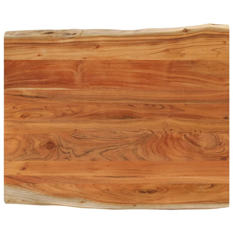 Solid Wood Table Top, 2.5cm H x 90cm W x 80cm D
