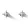 Purist® Deck- or Wall-Mount High-Flow Bath Valve Trim with Cross Handle