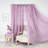 Gathered Linen-Textured Grommet Semi-Sheer Curtains-1476557348-1476557372