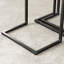 Ensemble de 3 tables d'appoint gigognes, C-table et tables de bout peu encombrantes