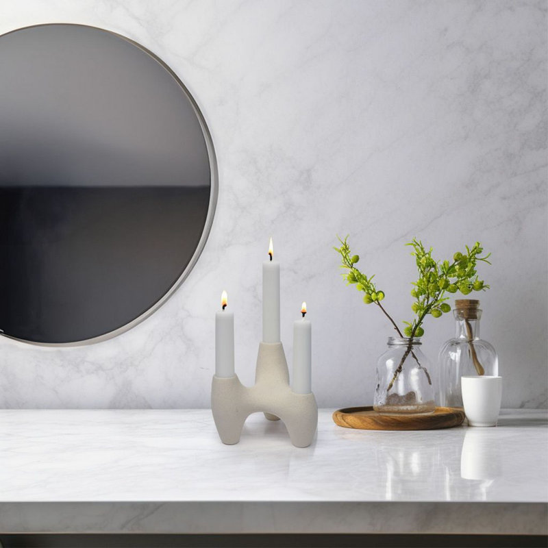 Pilier de table en céramique H 6 po