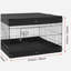 Enclos pour chien pliable avec 4 panneaux pour chien