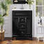 Meuble-lavabo 36 po avec lavabo supérieur, armoire de rangement moderne avec 2 portes à fermeture douce et 2 tiroirs, meuble-lavabo simple-85410790-85410788