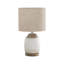 Lighting, 16 po, résine crème, abat-jour beige, contemporain