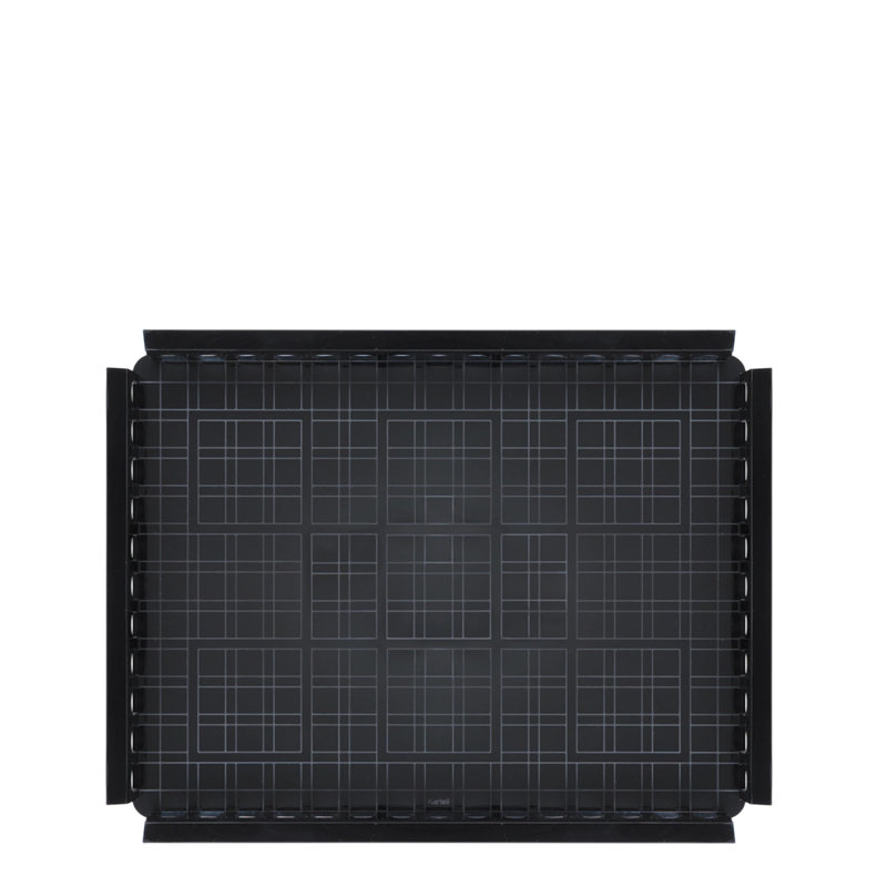 Piazza Decorative Tray, Black