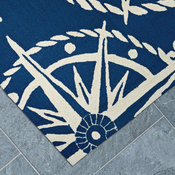 Breakwater Bay Beaufort Hand Hooked Indoor/Outdoor Rug & Reviews | Wayfair