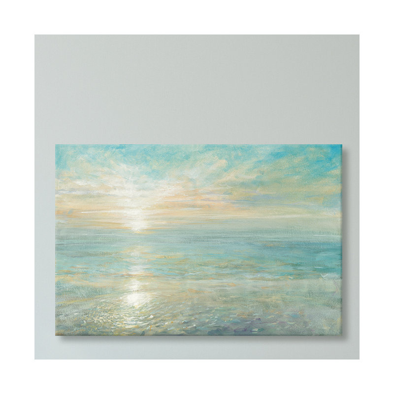 Sunrise - Wrapped Canvas Print, 30.48 cm H x 45.72 cm W, Wrapped Canvas