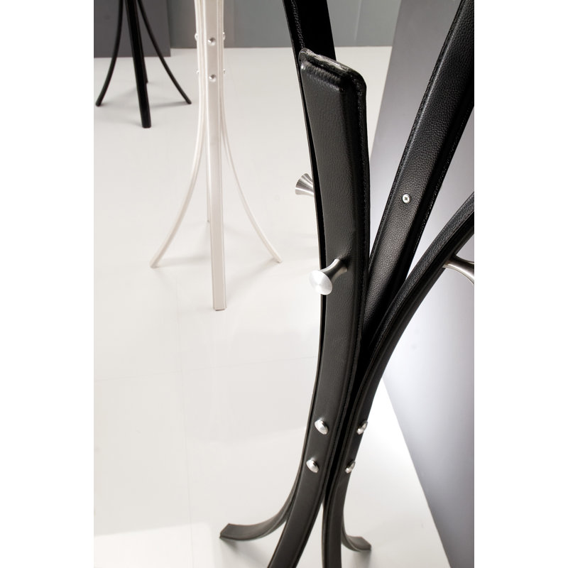 Otis Metal Freestanding Coat Rack, Black