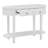 Elegant Retro Console Table With Curved Design & Smooth Glaze-1370757233