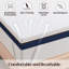 Surmatelas en mousse viscoélastique gélifiée 3 po-981215231