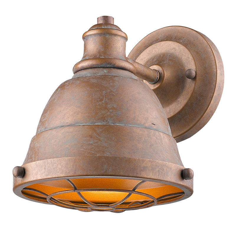 Skye Dimmable Vanity Light, Copper Patina