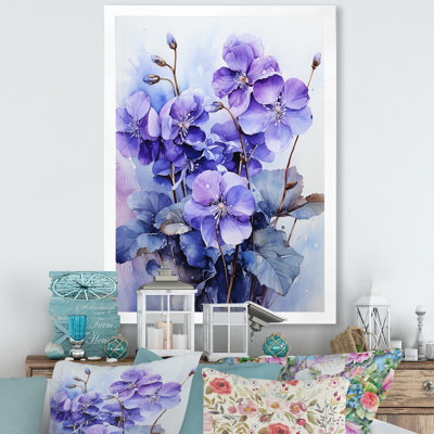 " Lavender Mystery Blooms "