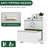 2 Drawer White Steel Horizontal Filing Cabinet, Build, Adjustable Hanging Bar, - Tip Design Metal Lateral Cabinet For Office, Cold Rolled Steel, Smooth Movement, Bearing Rails-1605463215