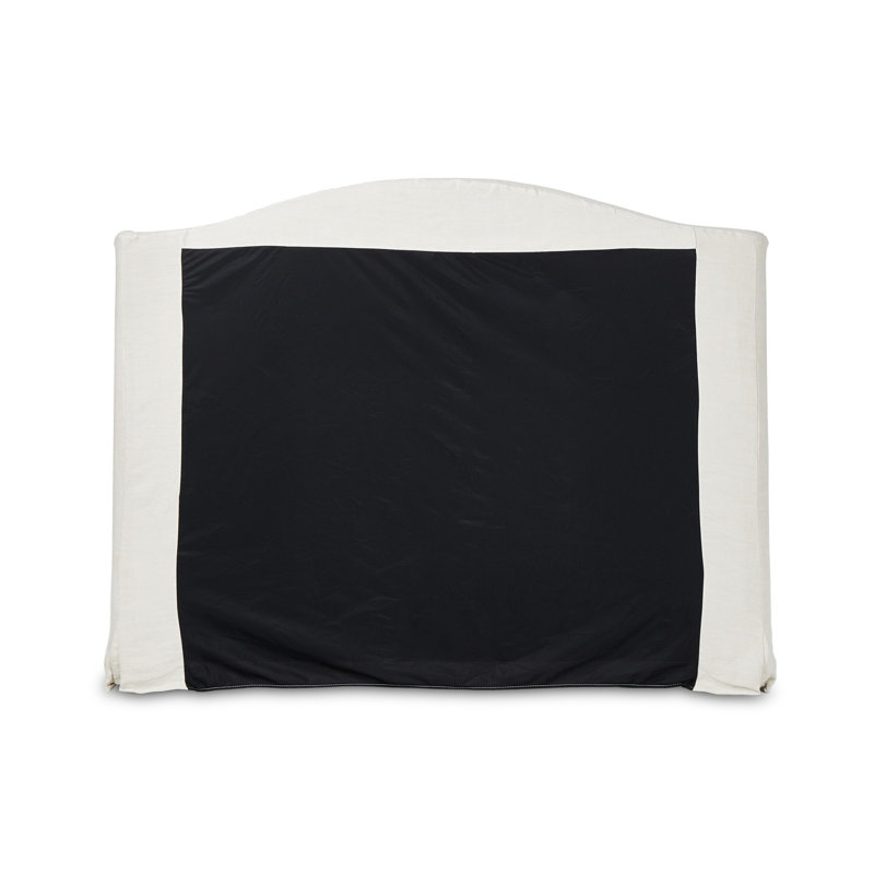 Meryl Upholstered Wingback Bed, Broadway Mist, King