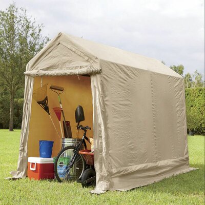 6 Ft. W x 8 FT. D Steel Storage Shed -  Impact Shelter, 070018150