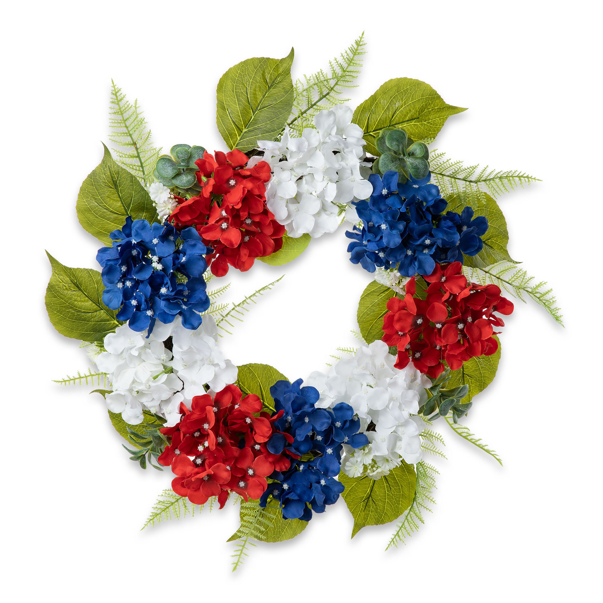 Primrue American Independence Day Faux 22'' Wreath | Wayfair