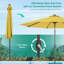 Parasol de patio 9 pi DEL, cadre de marché avec cadre en métal robuste à 8 nervures-1906660432