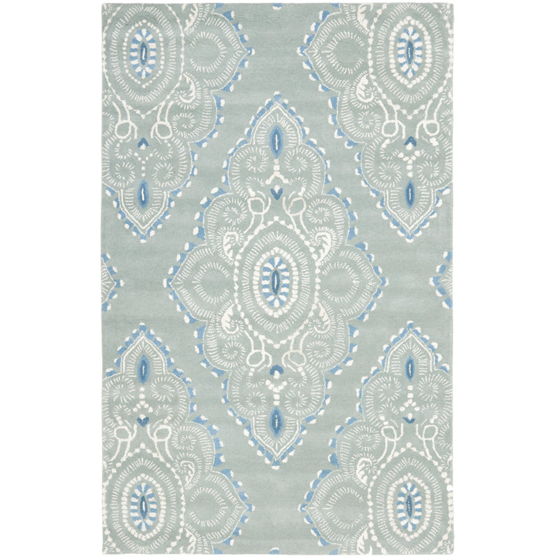 Colesberry Wyndham Hand Tufted Wool Rug, Rectangle 8'9" x 12'