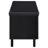 Black 2-door Storage Bench-854957110