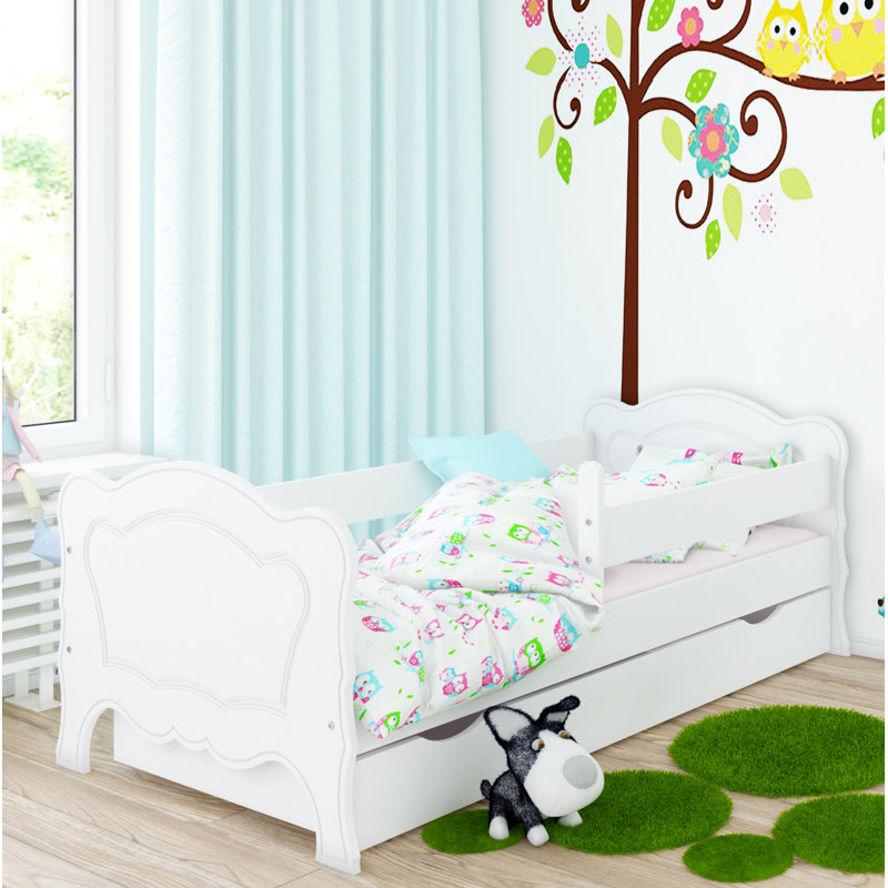 Lawson Cabin Bed with Storage Included, 70 x 140 cm, White