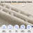Weatherproof Outdoor Patio Chair Cushions in Beige, Blue, Red, Durable Olefin Fabric Replacement Set, Water & UV Resistant for Outdoor Seating-1708628507-1708693117