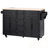 Kitchen Island with Drop Leaf, 4 Doors , 5 Drawers and Adjustable Shelves-632577037