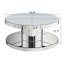 Table basse 31,5 "ronde avec miroir transparent