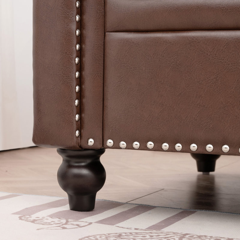 3 Seater Sofa, Brown