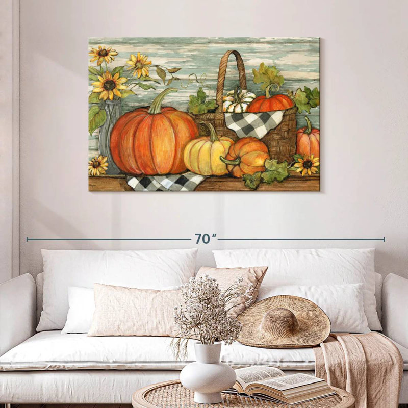 Yarlin Fall Harvest, 30" H x 45" W