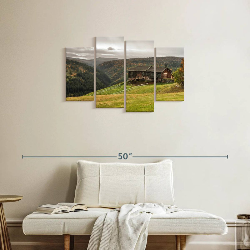 Lilie Norwegian Farmhouse, 22" H x 36" W