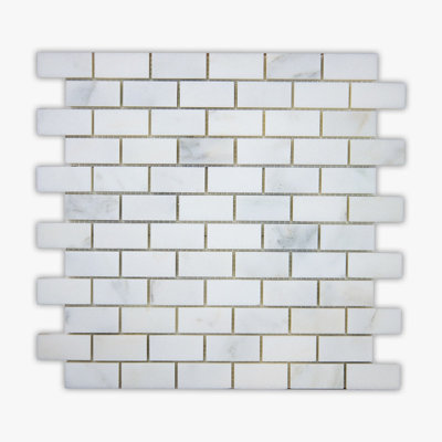 Carreau de mosaïque pour mur et plancher Calacatta 12 "x 12"