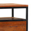 Oaklee 40cm W Steel Bedside Table