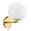 Steel Flush Mounted Sconce