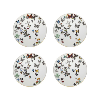 Butterfly Parade Porcelain China Charger