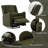Wide Wingback Swivel Rocker Recliner Chair, Glider Rocker Recliner, Rocking Chair Nursery For Living Room Bedroom Apartment-106754175