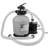 XtremepowerUS 16" Sand Filter Combo for Above-Ground Pools with 3100 GPH Capacity