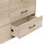 Brez 136 cm W Chest of 6 Drawers-99868620