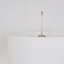 Ellington 1 - Light Silver Drum Pendant-29531925