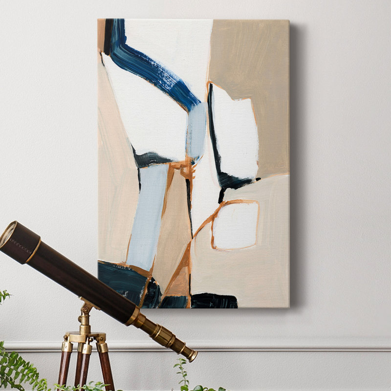 Diagramme I - Wrapped Canvas Print, 60" H x 40" W x 1" D
