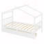 Lit simple en bois avec tiroirs-826762298