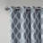 Blakesly Printed Ikat Blackout Single Curtain Panel-938439463-938439458